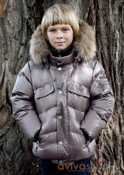 Пуховая куртка для мальчика Aviva А12-102