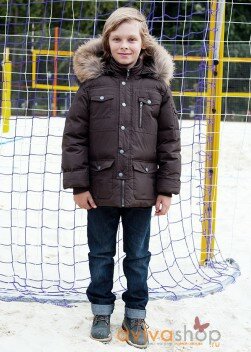 Пуховая куртка для мальчика А12-134