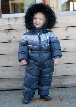 Пуховой комбинезон Авива A12-106