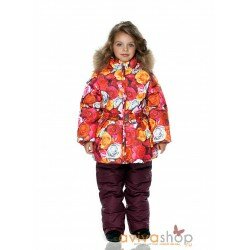 Комплект: Куртка для девочки+полукомбинезон Aviva (Авива) A-241/249