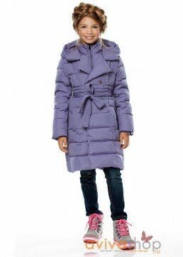 Пуховое пальто для девочки Авива (Aviva) А-253